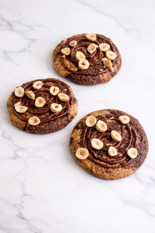 Cookie chocolat noisette