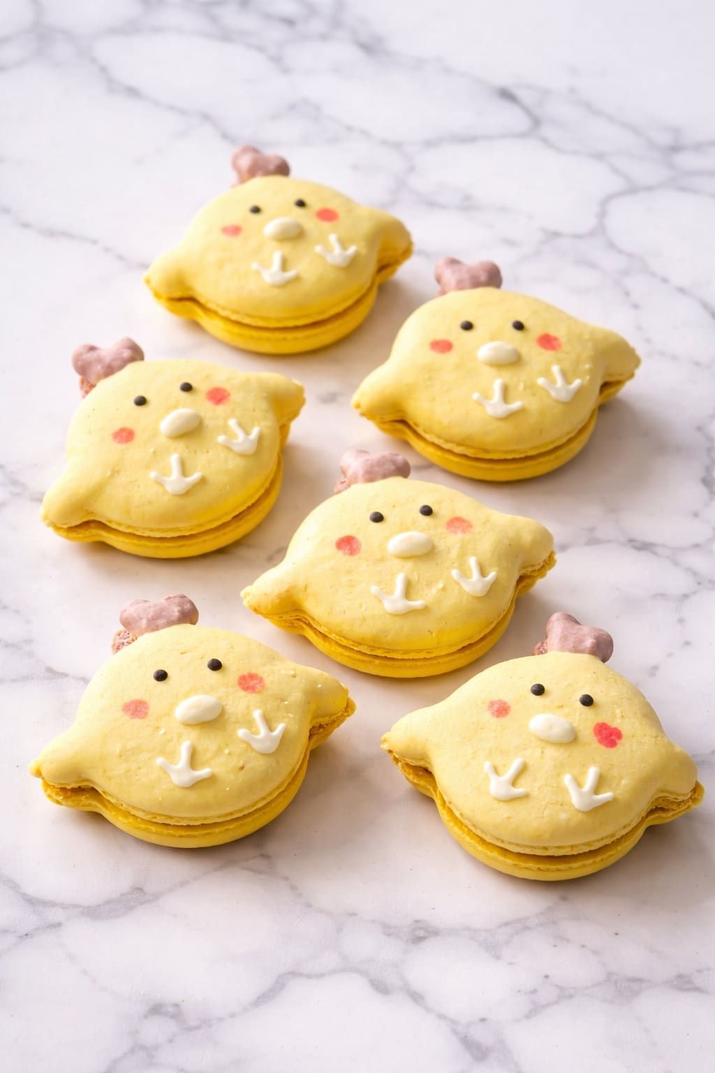 Macaron citron basilic